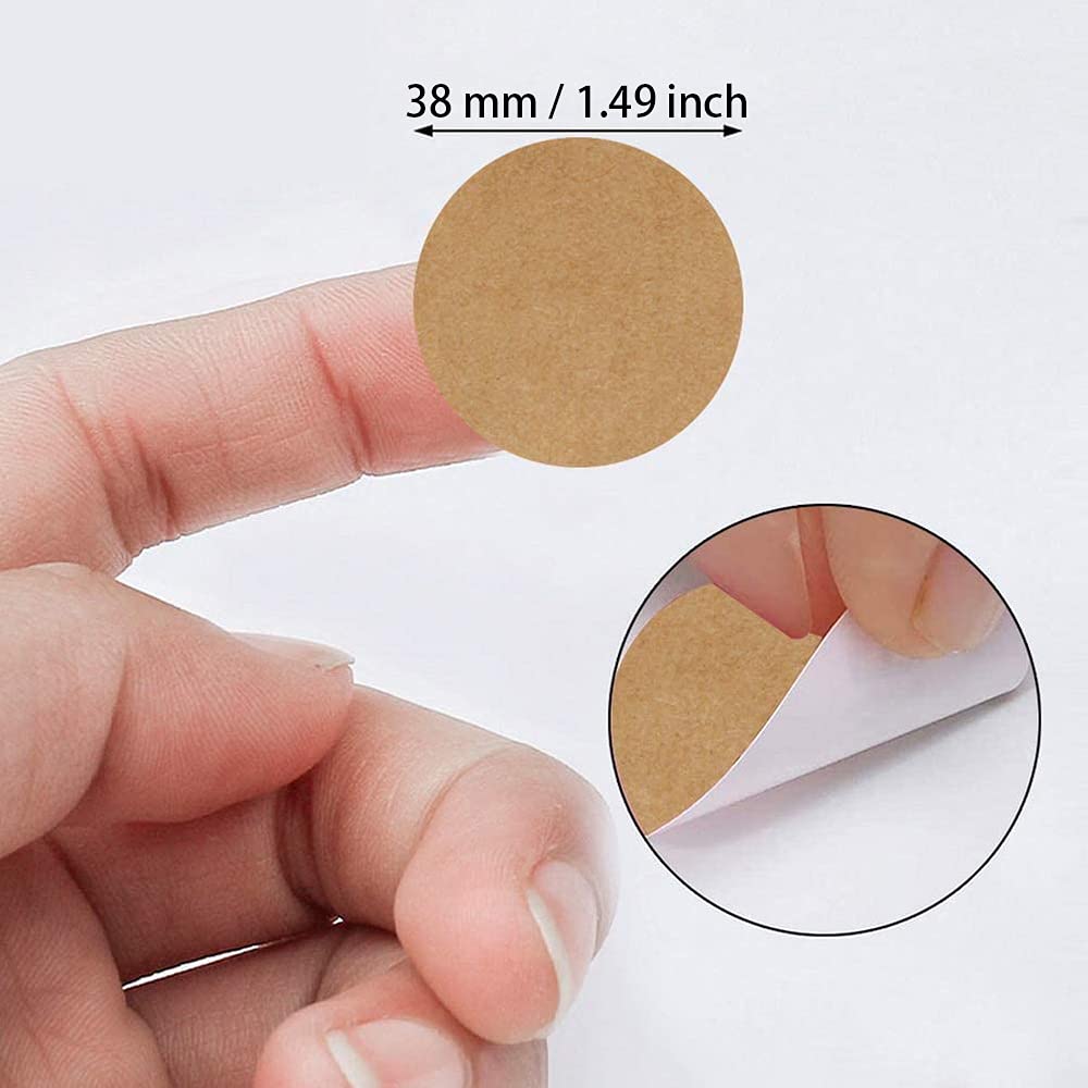 500 Pcs Ronde Dank U Kraftpapier Seal Sticker Vo... – Grandado 500 Pcs Ronde Dank U Kraftpapier Seal Sticker Vo... – Grandado
