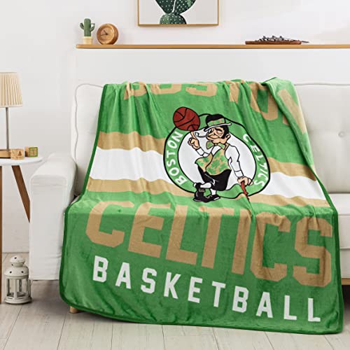 Northwest NBA Singular 45X60 Silk Touch Throw Blanket, Boston Celtics