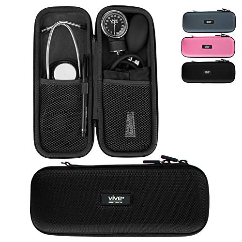 Vive Precision DMD1025BLK Stethoscope Case For Nurses cover