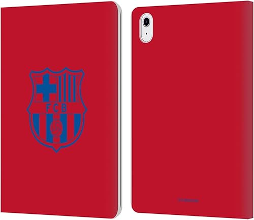 Vista 49 de Head Case Designs Officially Licensed FC Barcelona Barca Crest Patterns Leather Wallet Case Compatible with Apple iPad Pro 12.9 2020/2021/2022