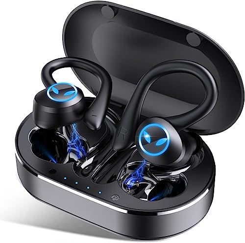 -audifonos-y-bocinas, Electronics Auricular Bluetooth, Audífonos inalámbricos, Bluetooth 5.1, intraurales, micrófono, Resistentes al Agua, cancelación de Ruido CVC8.0, Control táctil, Ideal...