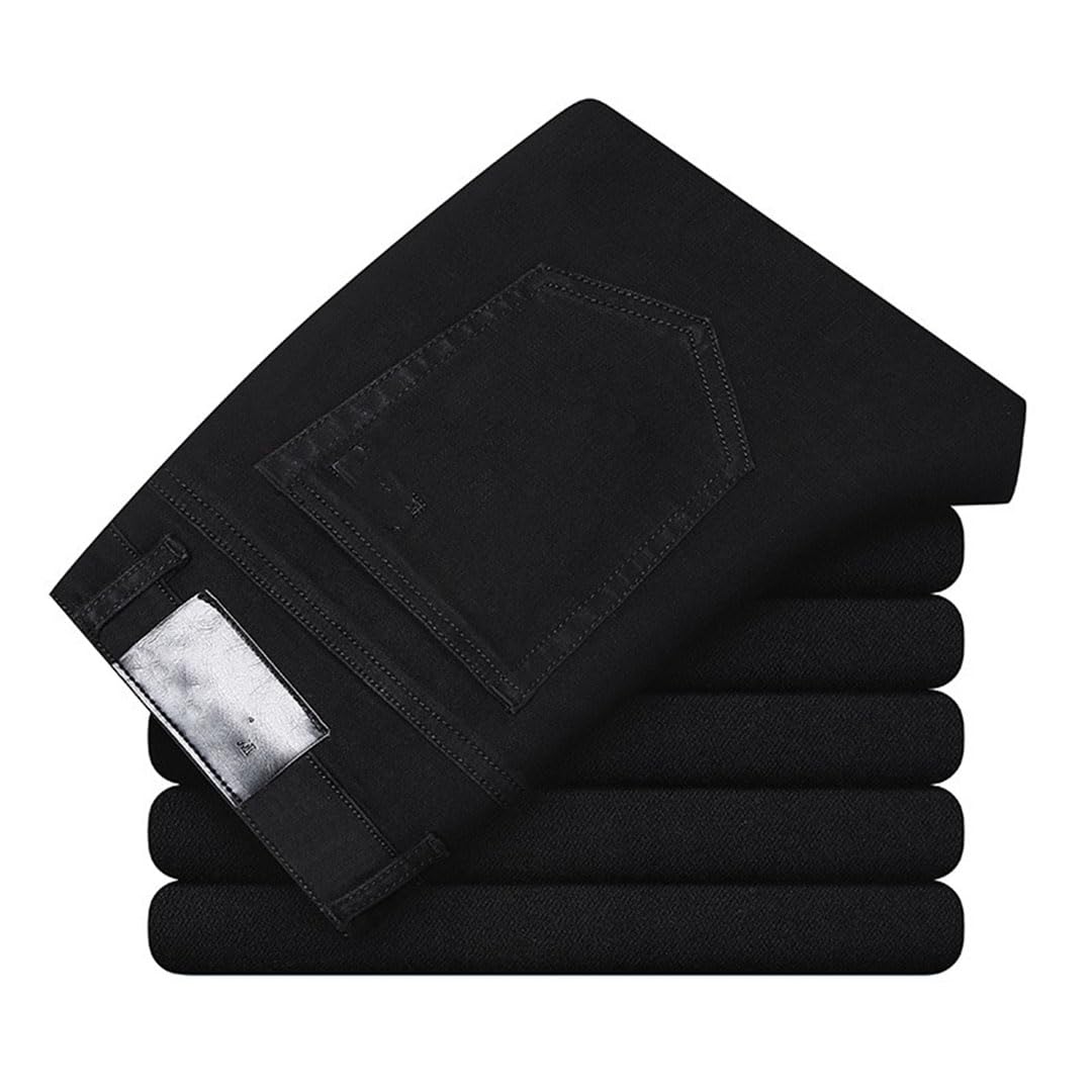 Vogrtcc Jeans Dritti da Uomo Pantaloni da Uomo in Denim