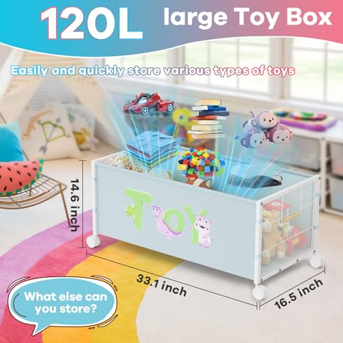 Jbbtool BLUE-1 Large Toy Box Storage thumb #1