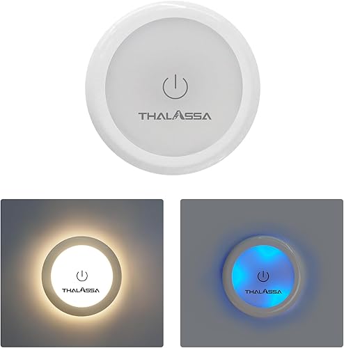 Luz LED de techo de barco de 12 V de doble color con interruptor táctil regulable montada en superficie para caravana, caravana, camioneta,