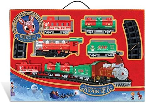 Rudolph the Red Nosed Reindeer O-Gauge Battery Operated Train Set