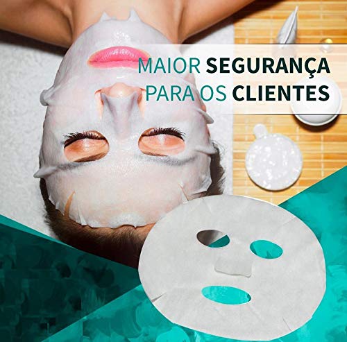 Máscara desidratada para tratamento facial - 50 unidades