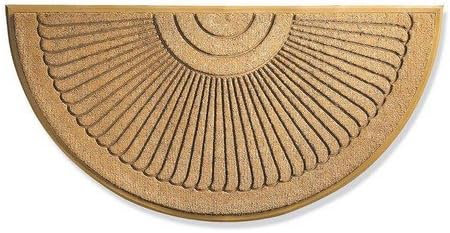 JMJ LE 81068 30X48 Sunburst Coir Door Mat, Beige, 30 x 48 in.