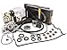 Evergreen TBK226MVCN Fits 93-01 Honda Prelude 2.2L H22A1 H22A4 Timing Belt Kit Valve Cover Gasket NPW Water Pump
