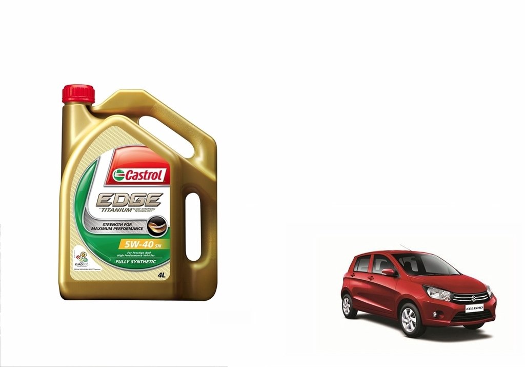 Castrol 5W40 Synthetic Car Petrol Engine Oil 4 LitreMaruti Celerio