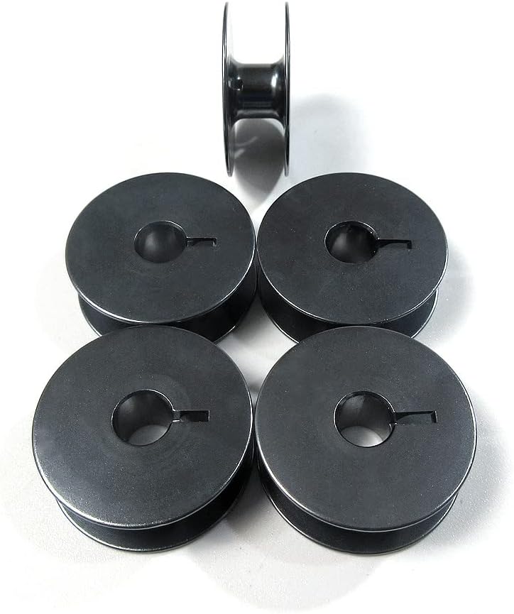 5 Pcs Jumbo Bobbins #770591001 for Janome Mb4S,El940S Embroidery Machine