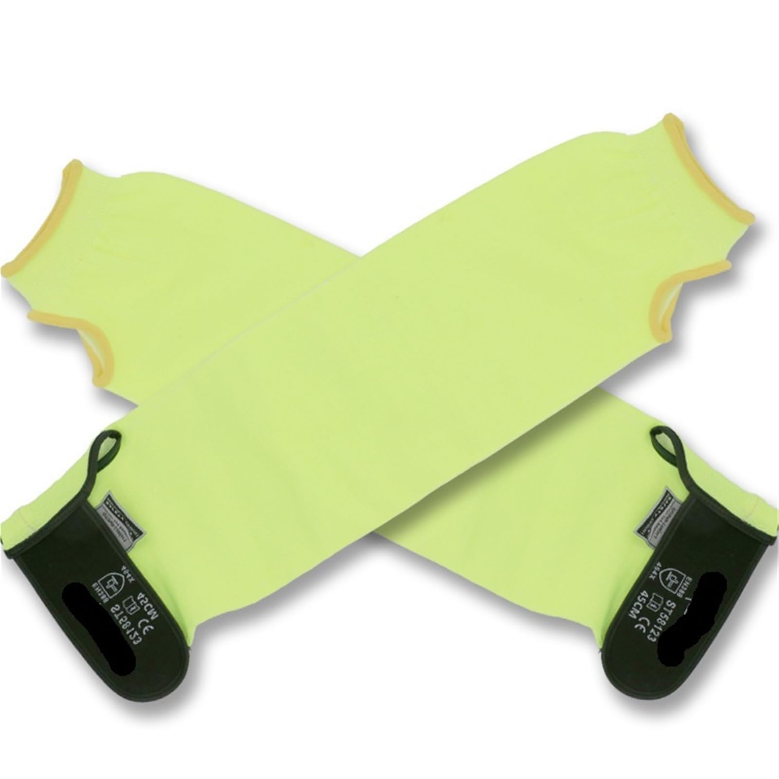 Protège-bras anti-coupures, manchons fluorescents anti-rayures et anti-abrasion de niveau 5, Équipement de protection