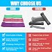 Cocoda Bandas Elasticas Musculacion, 3 Piezas Cintas Elasticas Fitness con 3 Niveles...