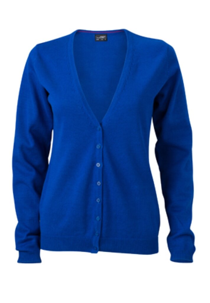 James & Nicholson Royal Classic Cotton Cardigan (M, )