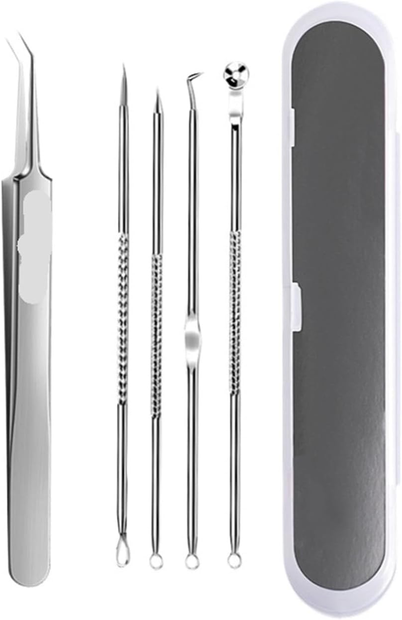 Blackhead Removal Needles Stainless Steel(Slanted and 4PCS)