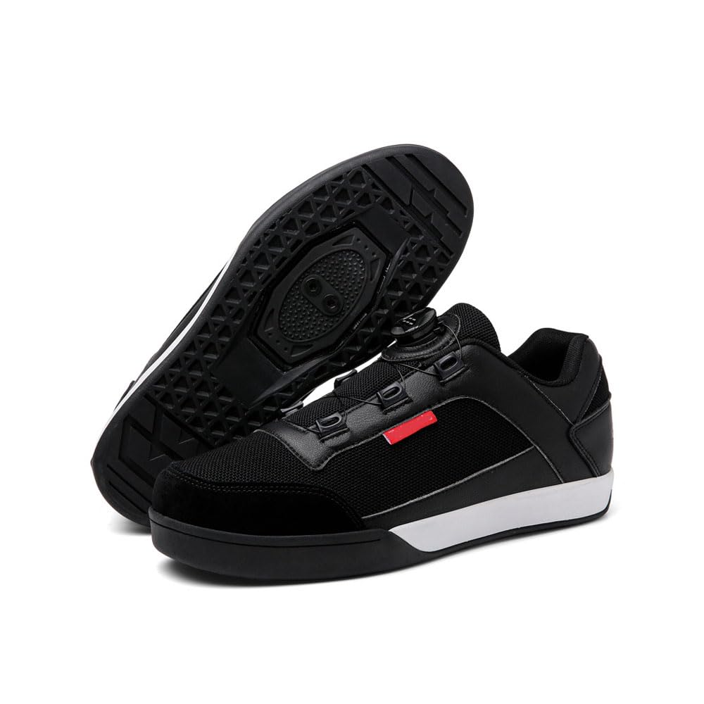 Hixingo Fahrradschuhe Damen Herren MTB Radsportschuhe Rennradschuh Mountainbike Schuhe Sneaker Atmungsaktive Indoor -Radschuhe Fahrrad Outdoor Spin MTB Schuhe -S001