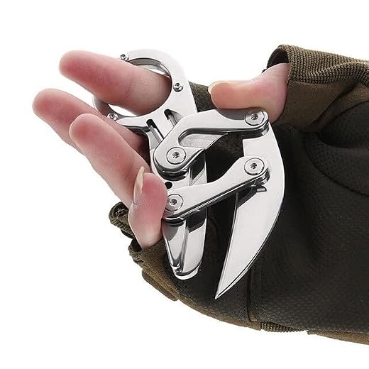 Tattva Tactical Folding Karambit Claw Knife Multifunction Mechanical Cutting Tool