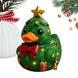 Placement polyvalent : la figurine de canard présente une taille compacte de 9 cm, ce qui la rend idéale pour un placement polyvalent sur des tables ou des cheminées d'étagères d'arbres, améliorant l'esthétique de l'entrée avec sa présence charmante tout en économisant de l'espace dans n'importe quelle pièce.