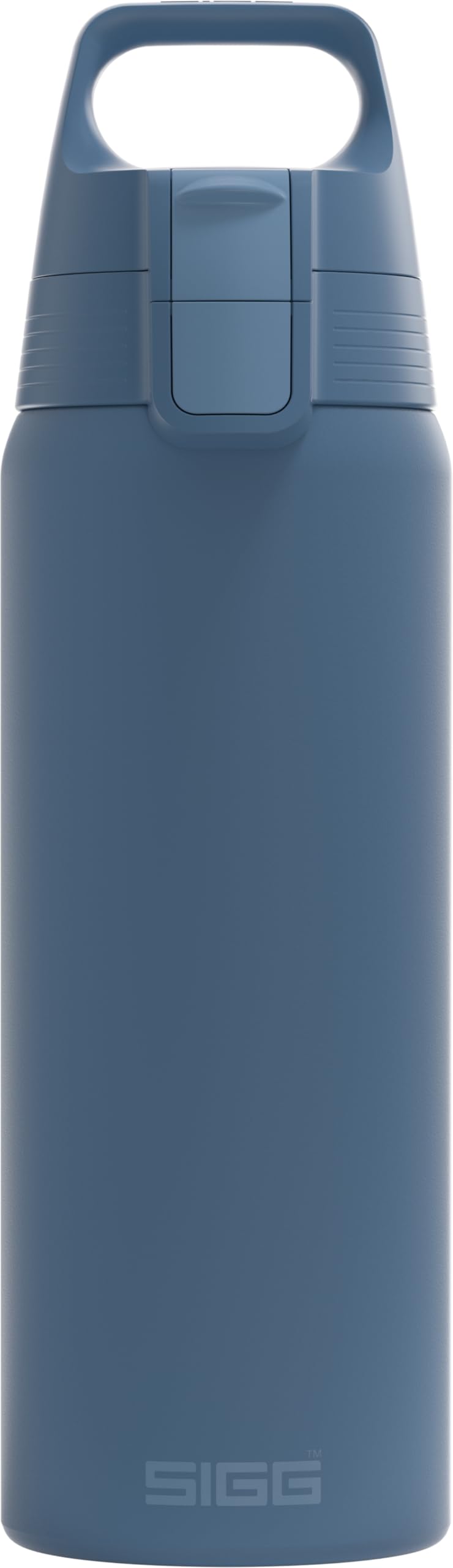 Sigg - Stainless Steel Drinking Bottle - Shield ONE Deep Blue - Suitable for Carbonated Drinks - Leak-Proof - Feather-Light - BPA-Free - Outdoor & Fitness - Blue - 0.75 L โ image 1