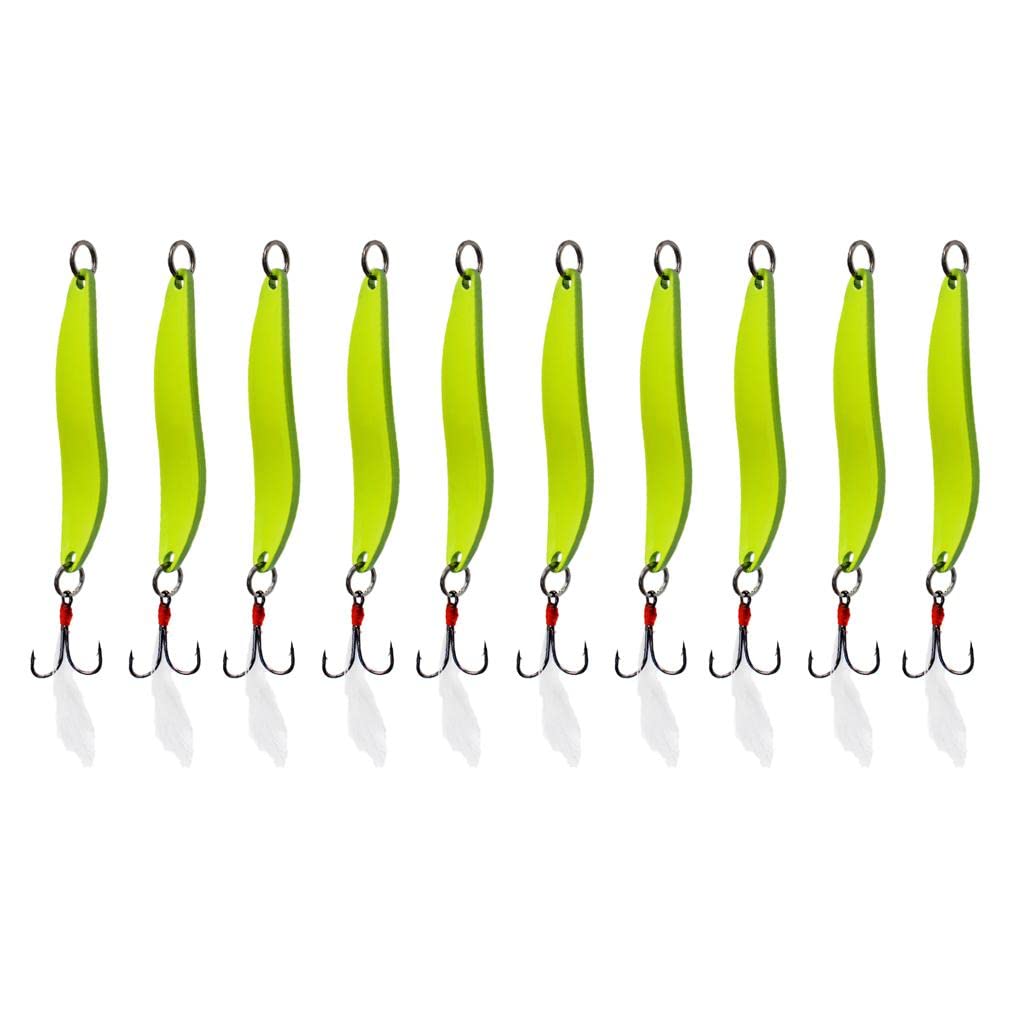 10 PCS Metal Luminous Fishing Lures Hard Baits for Outdoor Night Fishing 13g-image-39