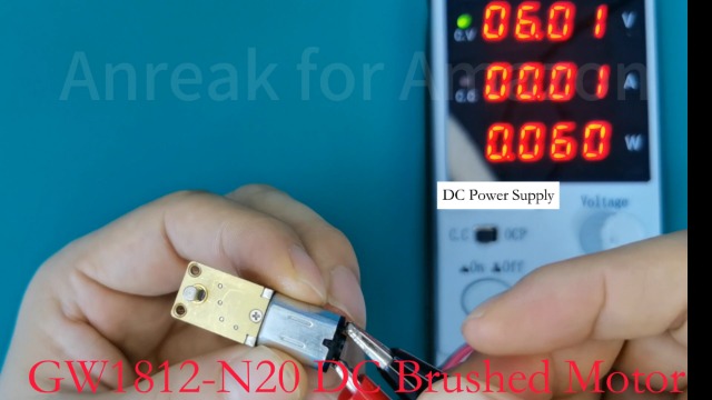 Image of 2Pcs DC 12V 68RPM Φ3x8mm Short Shaft GW1812 N20 Small DC Worm Drive Motor 3-12V 4-381RPM High Torque Gearbox (12-68)