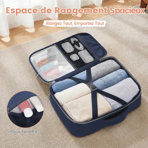 Sac Cabine Ryanair 40X30X20 : MATEIN Sac à Dos Voyage Cabine Avion 40x30x20, Sac à Dos Cabine 2... – Image 4