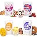 Oats Overnight Fruit Variety Pack - High Protein, High Fiber Breakfast Protein Shake - Gluten Free Oatmeal, Non GMO High Protein Oatmeal - Fruity Cereal, Chocolate Covered Banana & More (8 Pack)