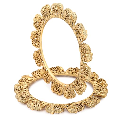Image of Shining Diva Fashion Bangles for Women Girls Set of 2 Traditional Stylish Design