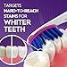Oral-B 3D White Deep Stain Remover toothbrushes, 2 count toothbrush MEDIUM, Removes 90% of surface stains, whitens teeth, deep reach, removes plaque and stains tooth brush