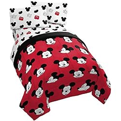 Amazon.com: Jay Franco Disney Mickey Cute Faces 7-Piece Twin