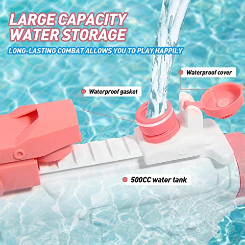 Pistola De áGua EléTrica, M416 Pistola De áGua Pistola De áGua, Brinquedos De Piscina,Pink