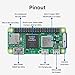 Pi Zero 2 WH - Pre Soldered Header, Quad-Core 1GHz CPU, 512MB RAM, Wi-Fi & Bluetooth, Mini HDMI, Micro USB, 40 GPIO, CSI Camera Port, 2023 Edition