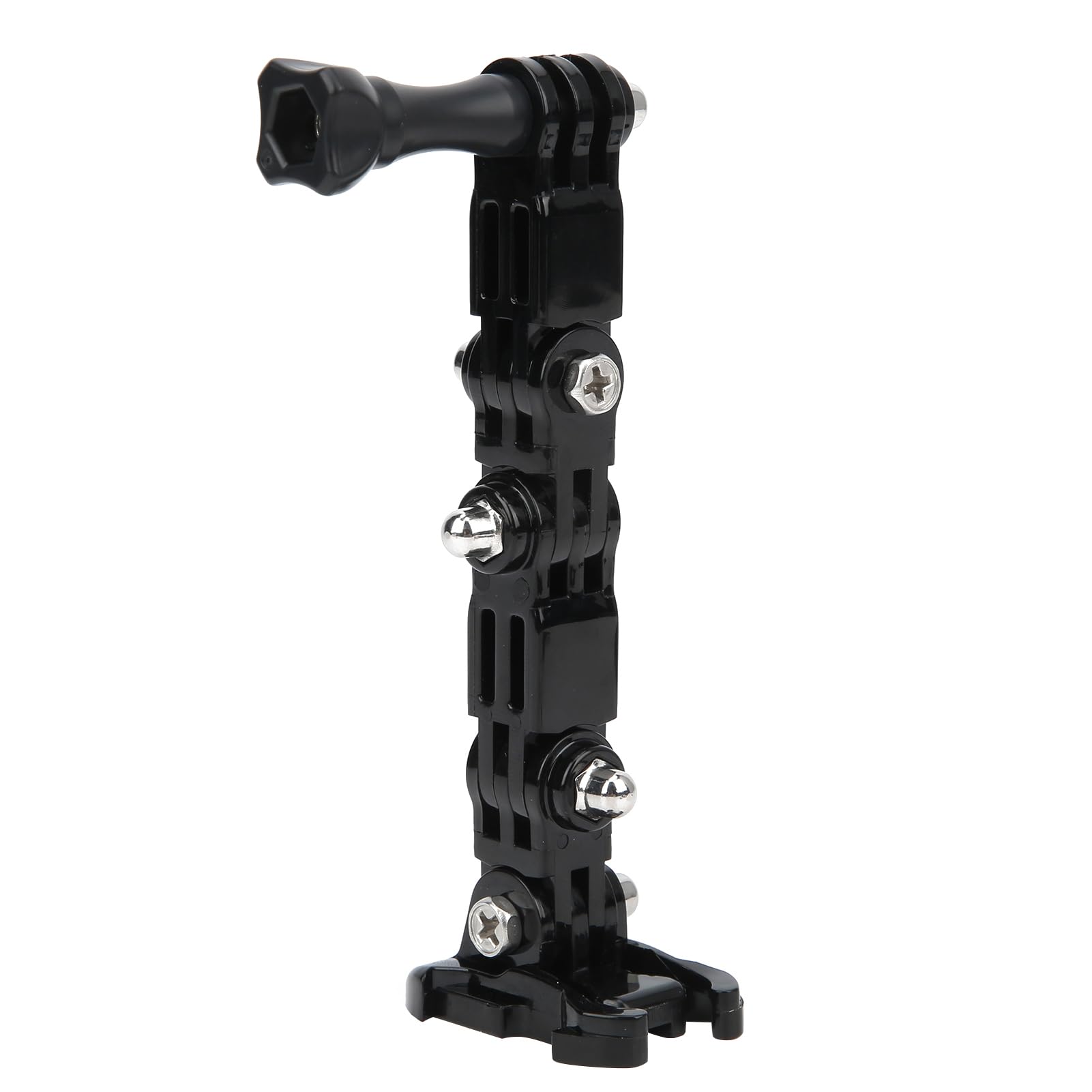Juego de Soporte para Cámara de Casco de Motocicleta para Cámara de Acción R, Soporte de Montaje en Barbilla, Kit de Grabación de Movimiento Negro para Deportes Al Aire Libre