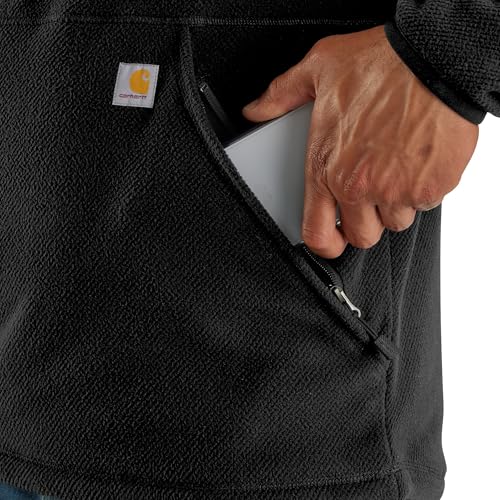 Carhartt Men's Half-Zip Relaxed Fit Fleece Pullover