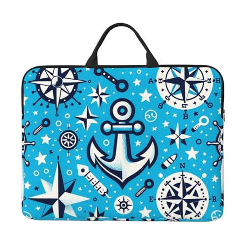 Funda para portátil de 14 pulgadas Nautical-Sea miniatura 1