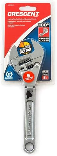 Miniatura 2 de Crescent Llave flexible de trinquete ajustable de 8 "- ACFR8VS