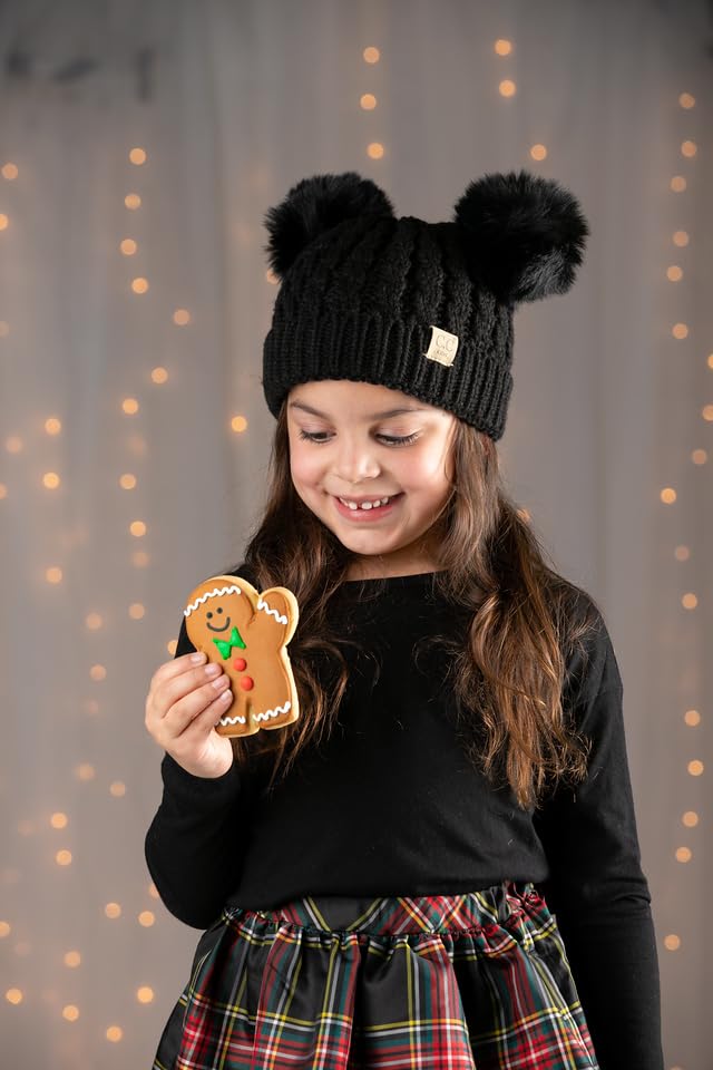 Image of Funky Junque Matching Sets Kids Beanie Hat Scarf Texting Gloves Bundle Girls Boys Toddler