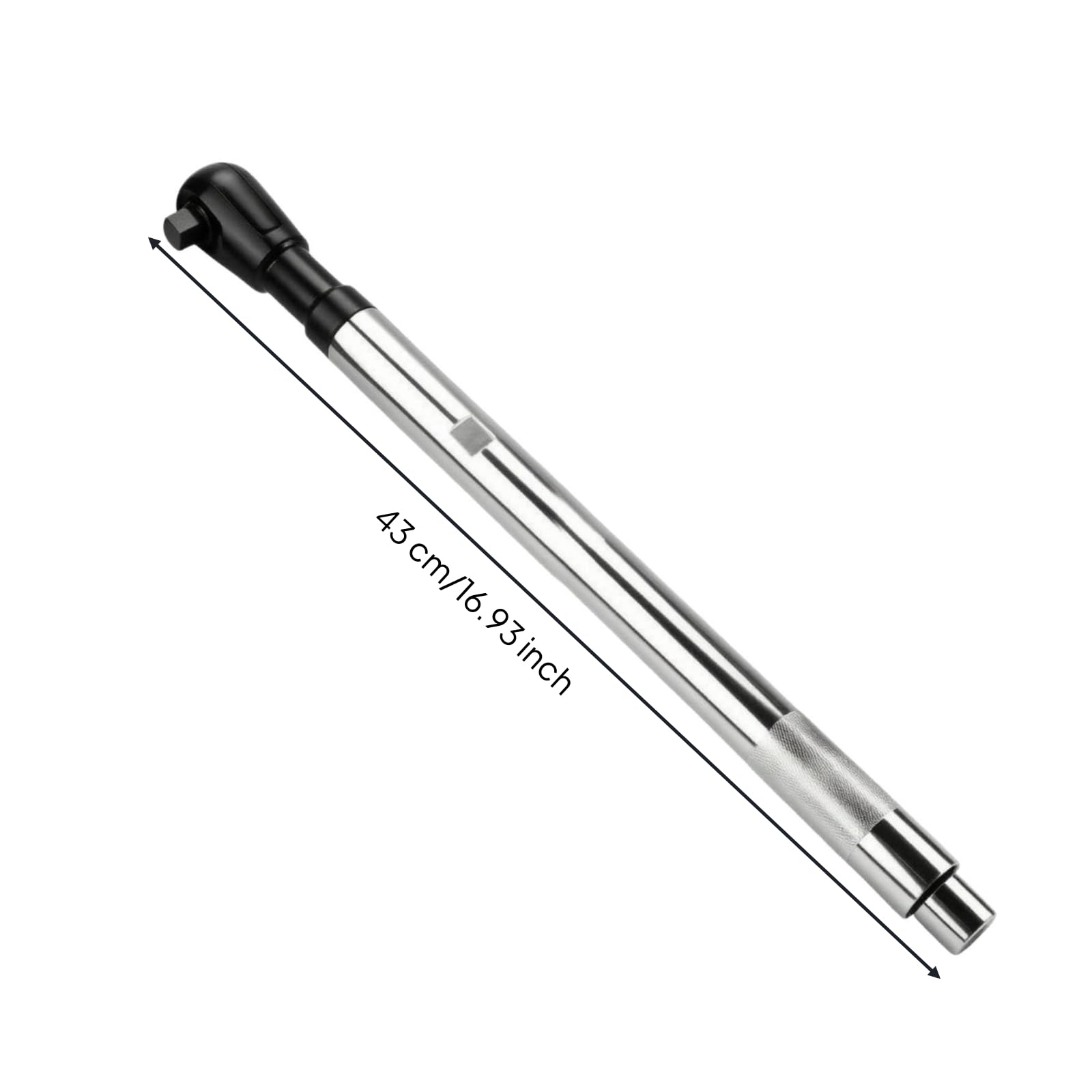 predolo Chiave a Cricchetto Pneumatica 1475 G Chiave a Cricchetto da 1/2 Pollice Corpo Metallico Argentato