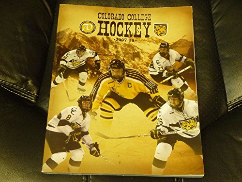 2007 2008 COLORADO COLLEGE TIGERS WCHA COLLEGE HOCKEY PRESS MEDIA GUIDE EX-MINT