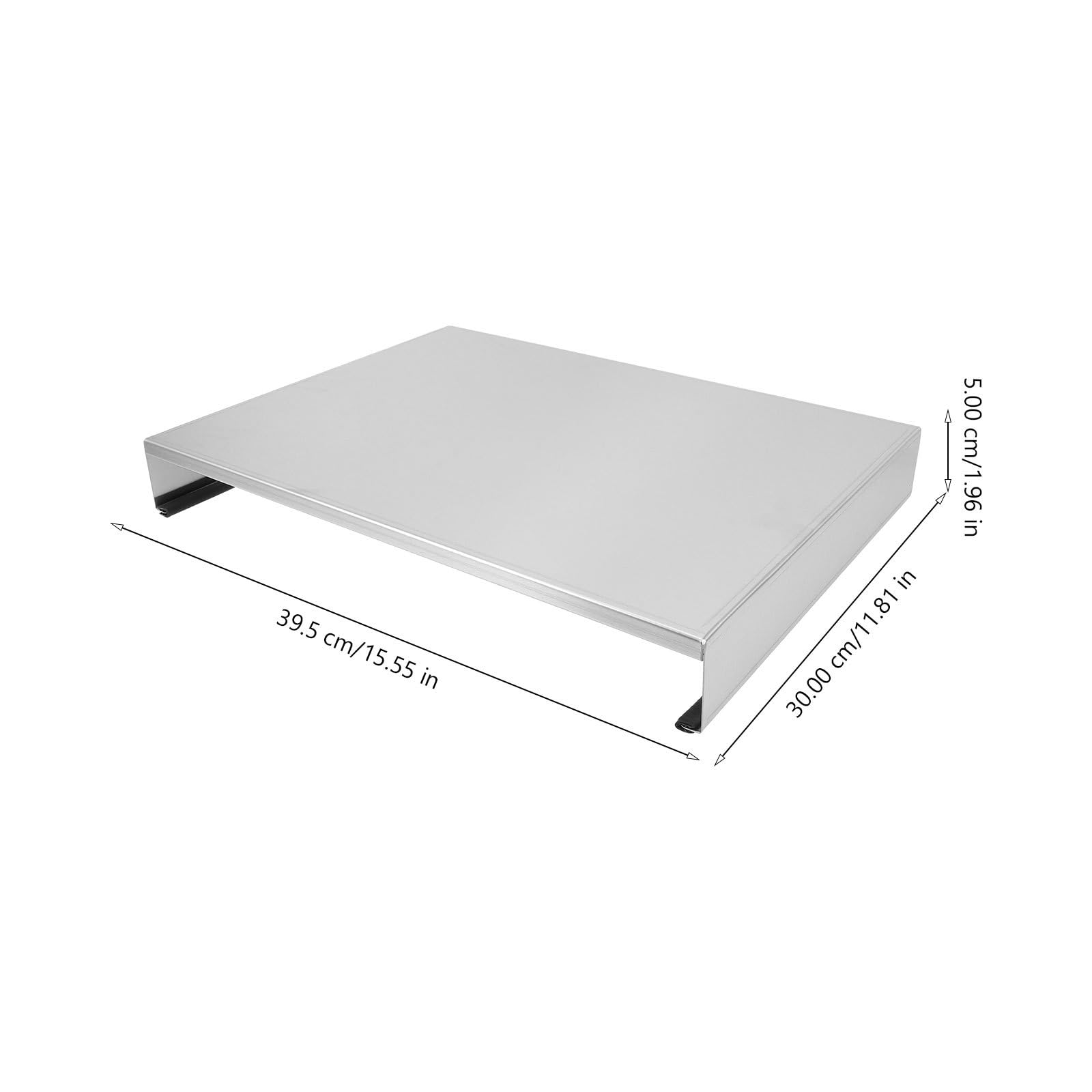 Veemoon Soporte Inoxidable en para Cocina Almacenamiento de Inducción Diseño de Estante Resistente Estructura de Acero y Uso Mesa