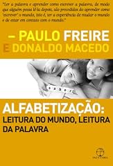 Capa de Alfabetização: leitura do mundo, leitura da palavra