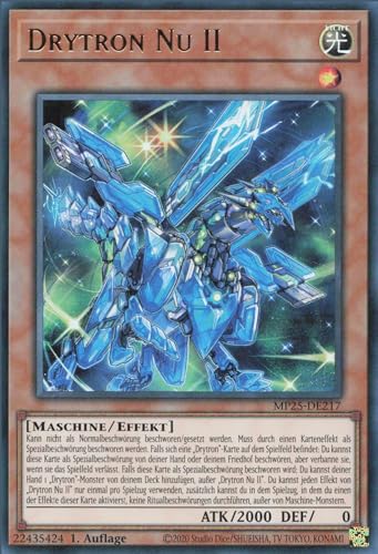 Drytron Nu II MP25-DE217 Ultra Rare Deutsch Boosterfrisch 1. Auflage - 2025 Mega-Pack Tin - mit ReCollectibles-Versandschutz - für Yu-Gi-Oh!