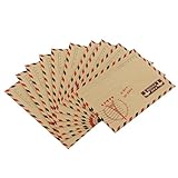 preguntas sobre vintage Color marrón. Beito 40 pcs Avion en papier Kraft enveloppes Style vintage 4 aléatoire différents Styles