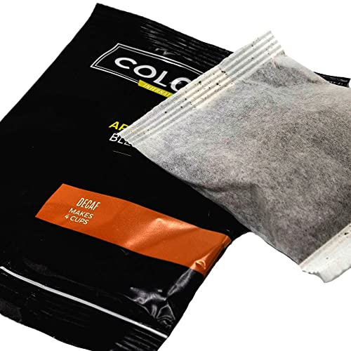 Colonial In-Room Decaf Ground Coffee Filter Packs For Hotel Rooms, Decaffeinated Dark Roast.5 Ounce (Pack Of 150), Use With 4-Cup Drip Coffee Machine #TOP1