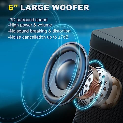Karaoké Bluetooth sans fil double micro pour chanter n'importe où sans installation complexe - 2
