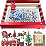 cortadora laser para madera precio Máxima velocidad con un potente rendimiento de 10 W. El engraver láser xTool D1 tiene una potencia de máquina de 120 W y potencia de salida de 20 W. Combining 4 barras láser en 1, xTool D1 Pro máquina de grabado láser es capable de cortar una tabla de madera de 10 mm y una tabla acrílica negra de 5 mm en un solo paso, a una velocidad de hasta 240000 mm/m.