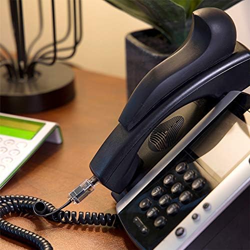 Power Gear Telephone Shoulder Rest, Hands Free Phone Conversations, Designed for Comfort, Strong Adhesive, Ergonomic Design, Black, 27636 - 1