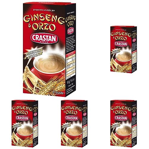 Crastan Ginseng & Orzo Solubile - Confezione da 25 x