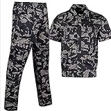 ➤Ligero y transpirable: la ropa de camuflaje está hecha de tela de fibra química 100% transpirable y cómoda, que es muy suave y transpirable, cómoda y cercana al cuerpo. Utiliza un diseño de color único. El hilo es resistente a altas temperaturas y proporciona buena protección y camuflaje.
