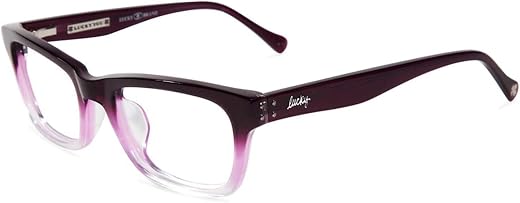 LUCKY BRAND Eyeglasses TROPIC Purple Gradient 52MM