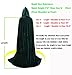 TULIPTREND Full Length Hooded Cloak Christmas Halloween Cosplay Costume CapeUS L (tag size XL (XL=170cm) Hunter Green